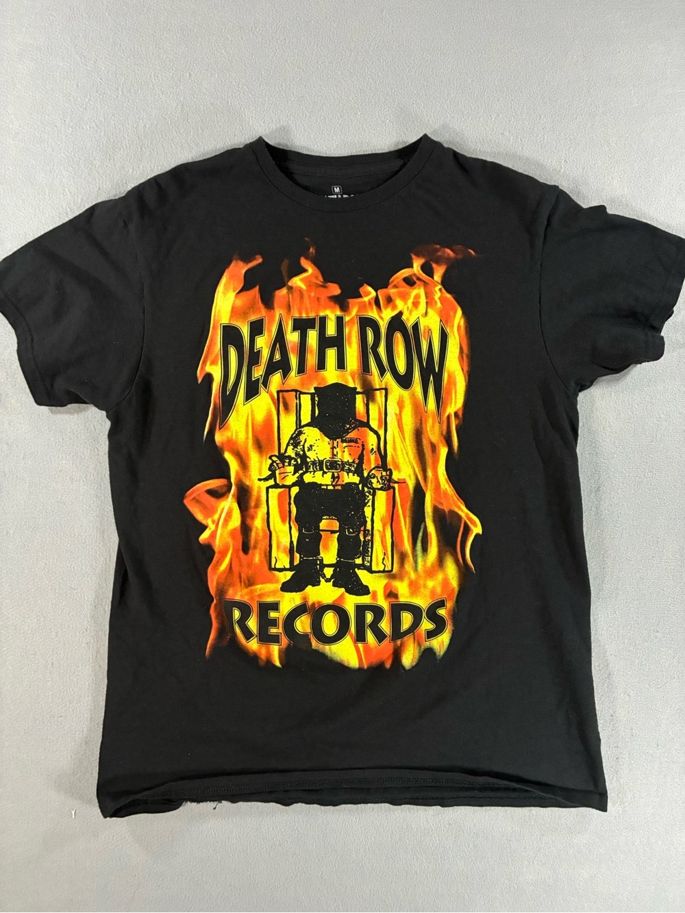 Death Row Records graphic Tshirt. Women’s medium.